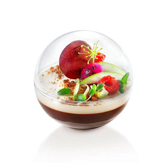 First Class Dessert Container with Dome Lid