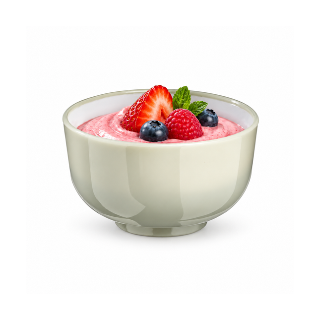 1 oz. Beige and White Mini Plastic Bowl - 200/Case