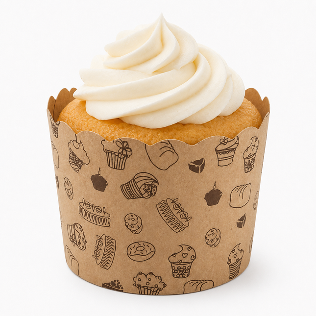 Paper Cupcake & Muffin Liner - 50/Bag