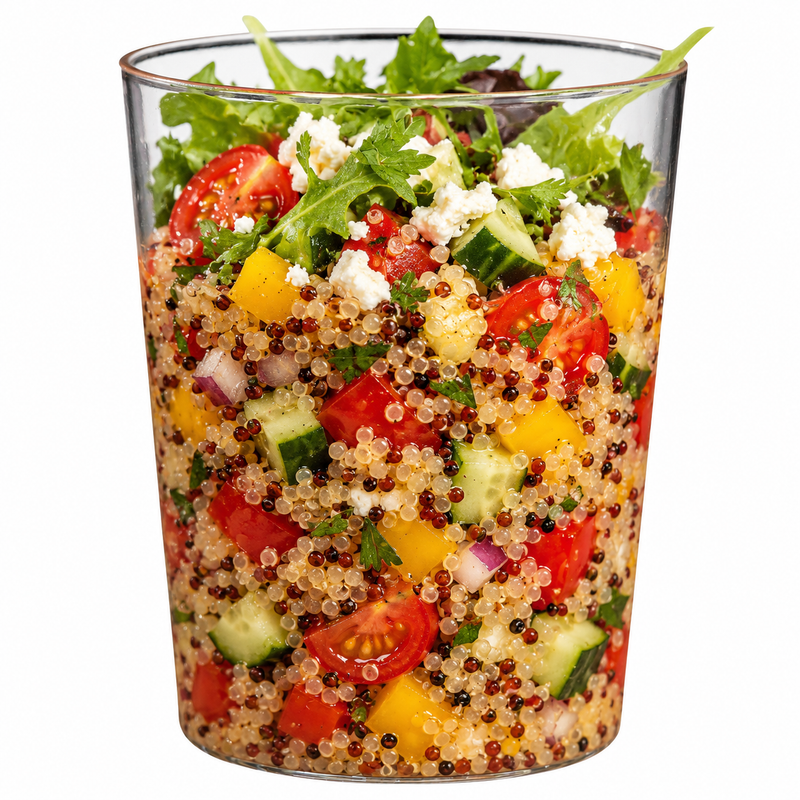 10 oz Round Clear Plastic Bodega Cup - 100/Case