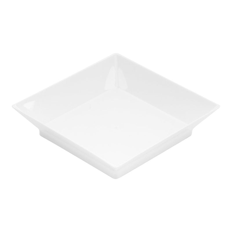 Mini Plastic Plate White 2.5 in. 200/Case