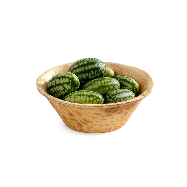 2 oz. Natural Mini Bamboo Bowl  - 100/Case