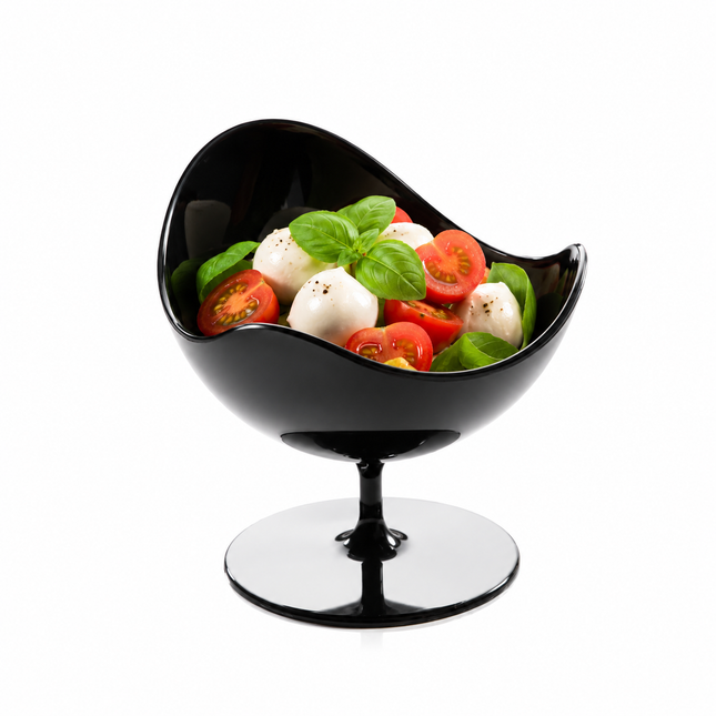 Ball Chair Mini Plastic Cup Black - 100/Case