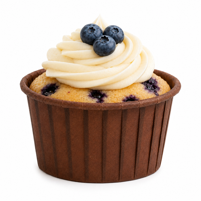 Brown Paper Cupcake Baking Cup 2.5" x 1.5" - 100/Case