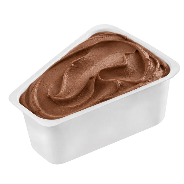 4 Liter Tonda Triangle Gelato Pan - 100/Case