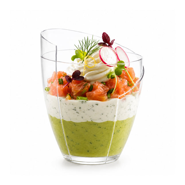 2 oz Kalei Clear Dessert Plastic Cup - 1000/Case