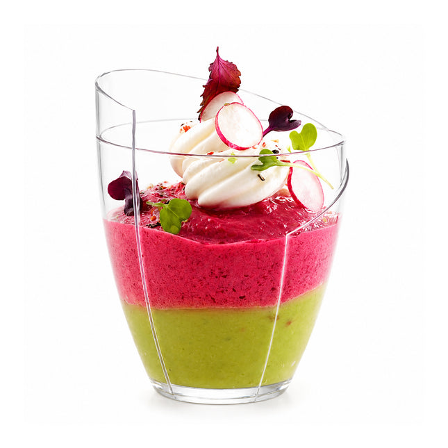 2 oz Kalei Clear Dessert Plastic Cup - 1000/Case