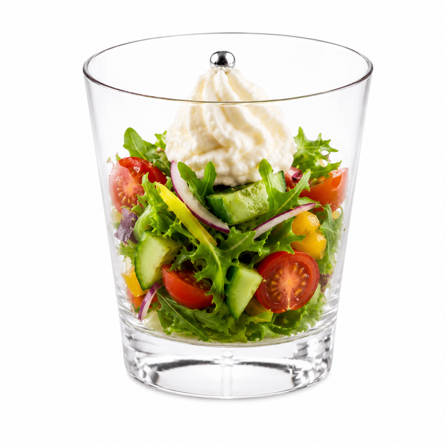 2 oz Clear Plastic Shot Glass - 200/Case