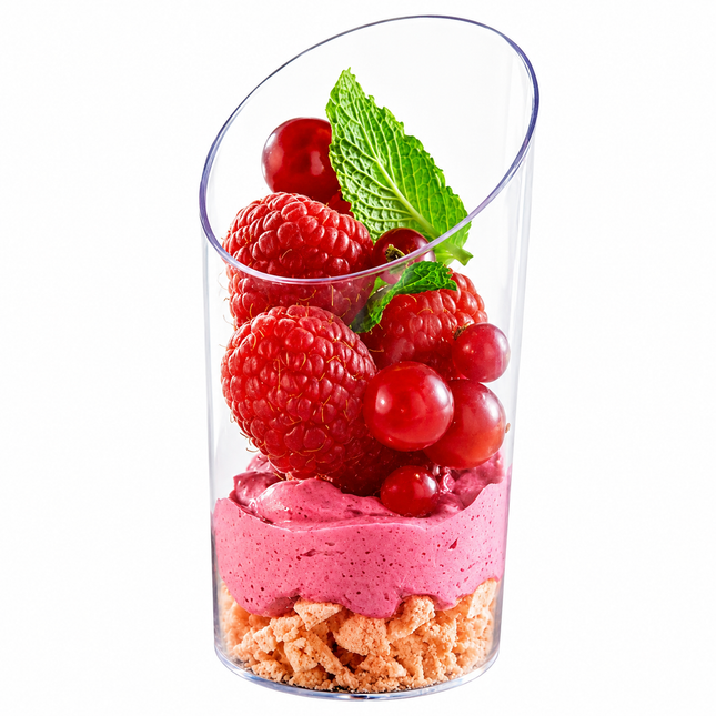 2.7 oz. Truncated Clear Plastic Cup - 100/Case