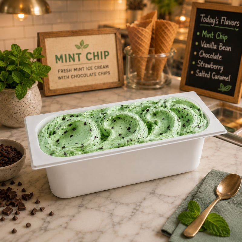5 Liter Disposable Gelato Pan - 100/Case