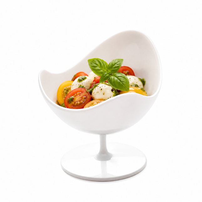 Ball Chair Mini plastic Cup White - 100/Case