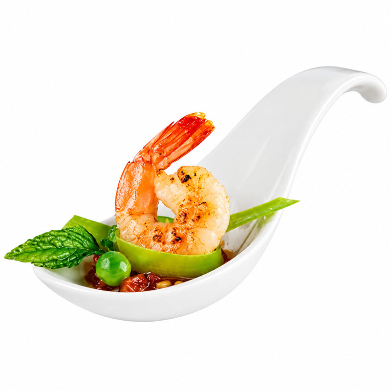 Porcelain Spoon 1.5 oz. White - Pack of 6
