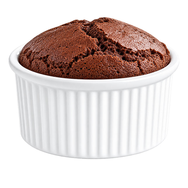 3 oz. Round White Porcelain Mini Ramekin 2.3" x 1.4" -  12/Case