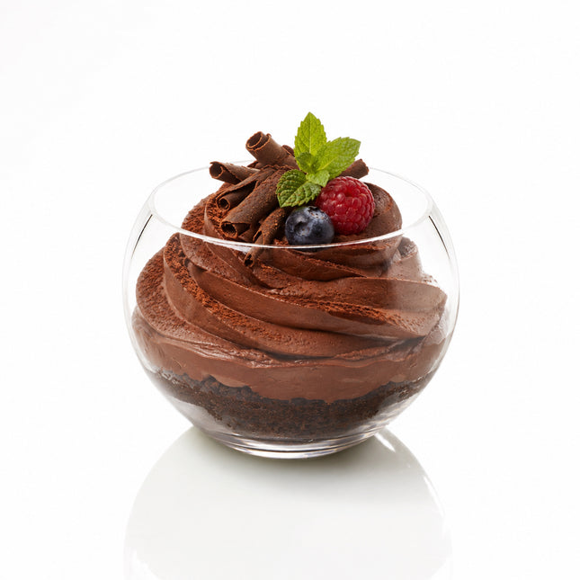 2.5 oz Sphere Clear Plastic Cup - 200/Case