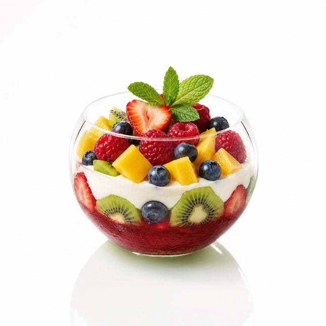 2.5 oz Sphere Clear Plastic Cup - 200/Case
