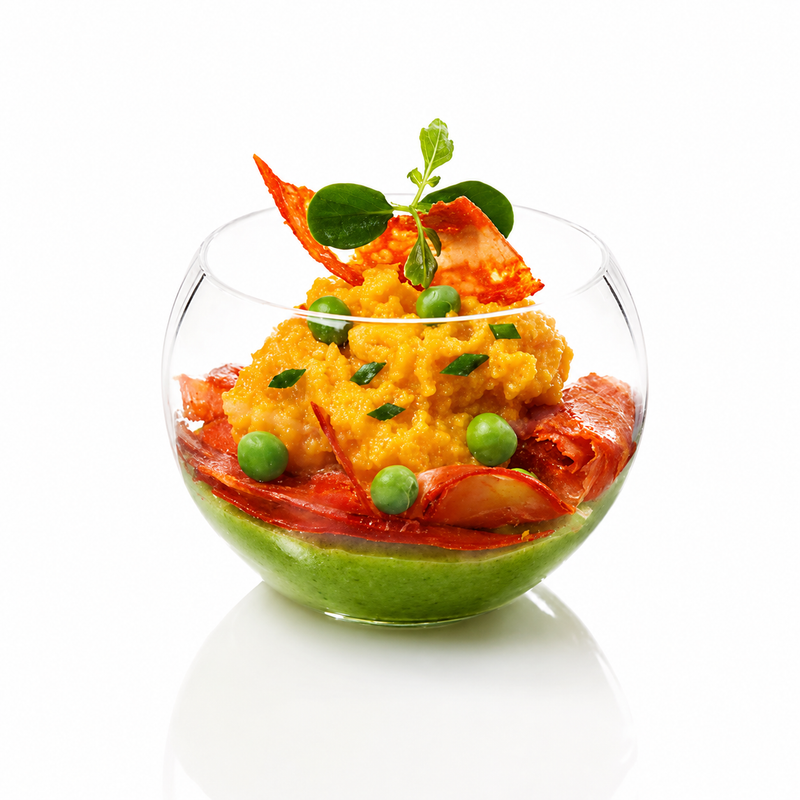 2.5 oz Sphere Clear Plastic Cup - 200/Case