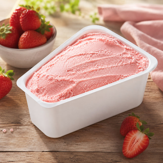 4 Liter Tonda Triangle Gelato Pan - 100/Case